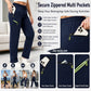 ⏳LAST DAY SALE 50% OFF!!🔥Women’s Straight-Leg Cargo Trousers – Elastic Waist, 6-Pocket Casual Pants for Work, Travel & Everyday Wear 👖✨
