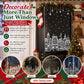 ⏳LAST DAY SALE ONLY￡6.99!🎁🎄 Christmas Village Window Sticker Set
