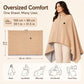 ⭐ Christmas Flash Sale 🔥 50% Discount – Perfect Festive Gifts❄️ Stay Warm All Winter — Portable Electric Heated Blanket Shawl