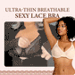 ⏳LAST DAY SALE ONLY￡10.99! ✨Women's Mermaid Scales Lace Minimiser Bra Full Cup Wide Side Bands Adjustable Straps