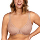⏳LAST DAY SALE ONLY￡10.99! ✨Women's Mermaid Scales Lace Minimiser Bra Full Cup Wide Side Bands Adjustable Straps