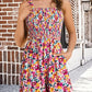 ⏰Hot Sale 49% OFF💃Women's Summer Square Neck Sleeveless Loose Casual Short Smocked Romper
