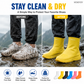 🔥 Last day only – 50% OFF!☔🛡️Waterproof Silicone Shoe Cover – Keeps shoes dry & clean, non‑slip sole. Thick & durable, easy to put on. A rainy day essential! 👟✨