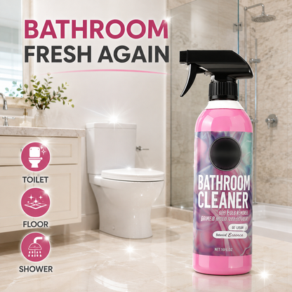 ❄️Just £7.99 | BUY 2 GET 1 FREE!✨Bathroom Limescale & Mould Stain Cleaner – Multi-Surface Spray