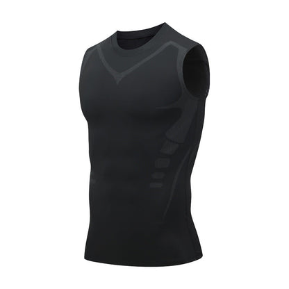 🔥LAST DAY SPECIAL PRICE: ￡9.99! 💪 Slimoly® Ionic Shaping Vest – Compression & Cooling – Body Contouring & Sleeveless – Invisible Under Clothes 🕶️