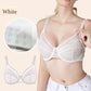 ⏳LAST DAY SALE ONLY￡10.99! ✨Women's Mermaid Scales Lace Minimiser Bra Full Cup Wide Side Bands Adjustable Straps