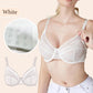 ⏳LAST DAY SALE ONLY￡10.99! ✨Women's Mermaid Scales Lace Minimiser Bra Full Cup Wide Side Bands Adjustable Straps