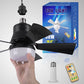 🏆LAST DAY SALE 49% OFF🔥SmartBreez™ 40W LED Ceiling Fan Light – 20.5” Ultra-Quiet with Remote 🎯 | E27 + FREE B22 Adapter 🔌 | For Bedroom 😴, Kitchen 👩‍🍳 & Garage 🛠️ – UK Ready! 🇬🇧