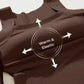 Women’s U Neck Thermal Tank Tops with Built-In Bra
