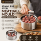 ⏳LAST DAY SALE ONLY￡6.99! 🎂✨50K+ SOLD! Meatball Mould – 304 steel, 6/12 holes & ergonomic. Perfect balls every time – grab yours! ✅