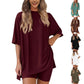 🌸2026 Limited Hot Sale 49% Off🌸 Women's Summer Casual loose Two-piece Set💃