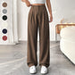 💝New Style 50% OFF✨Women's High Waisted Straight Leg Work Trousers , Smart & Casual Look for Office and Beyond