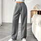 💝New Style 50% OFF✨Women's High Waisted Straight Leg Work Trousers , Smart & Casual Look for Office and Beyond