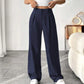 💝New Style 50% OFF✨Women's High Waisted Straight Leg Work Trousers , Smart & Casual Look for Office and Beyond