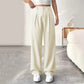 💝New Style 50% OFF✨Women's High Waisted Straight Leg Work Trousers , Smart & Casual Look for Office and Beyond