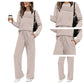 🔥LAST DAY 60% OFF💓Women's Crew Neck Top & Drawstring Pants Set