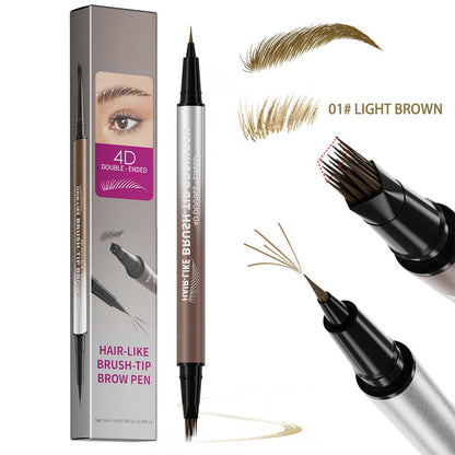 💥Hot Sales-49% OFF💖2-in-1 Waterproof Liquid Brow Pen