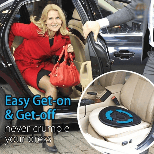 🏆LAST DAY SALE 50% OFF!!⚡50K+ SOLD! Almost Gone-💥💺360° Rotating Seat Cushion😌 Lumbar Support & Pressure Relief 🚗