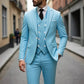📢📢50% OFF !!!⏰Men's Slim-Fit 3-Piece Suit Set