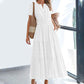 🌷Summer Sale 50% discount🌷Women's Casual Short Sleeve V Neck Maxi Dress