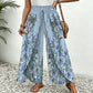🌷Summer Cool Deal: ONLY ￡13.99!!✨️🎉Women's Printed Wide-Leg Drawstring Trousers