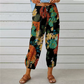 🔥 NEW HOT SALE 50% OFF🔥Vintage Floral High-Waist Jogger Pants