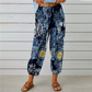 🔥 NEW HOT SALE 50% OFF🔥Vintage Floral High-Waist Jogger Pants