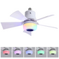 🏆LAST DAY SALE 49% OFF🔥 Smart Ceiling Fan with Light, RGB & Bluetooth Speaker
