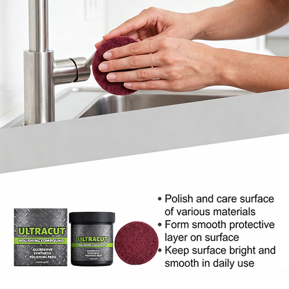 🏆LAST DAY SALE ONLY ￡6.99!Buy 2 Get 1 Free🎁💥All-in-One Surface Restoration Polish with Pad