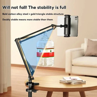 ⏳ LAST DAY SALE ONLY ￡13.99!!🔥 Hidden tablet stand – fits gaps, 4 joints, 360° rotation, hands-free!📱🤖