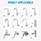 ⏳LAST DAY SALE ONLY £6.99! + 5 FREE filters! ✨Pressurized Splash‑proof Filter Faucet Nozzle‑Multi‑Layer Filtration Tap Aerator, High‑Pressure Anti‑Splash Water Saving Sink Faucet Attachment