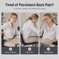 ⏳ LAST DAY SALE 49% OFF!!!🪑 Ergonomic Memory Foam Seat Cushion with Back Support – Stay Comfortable All Day, Perfect for Office, Car & Home ✨