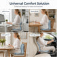 ⏳ LAST DAY SALE 49% OFF!!!🪑 Ergonomic Memory Foam Seat Cushion with Back Support – Stay Comfortable All Day, Perfect for Office, Car & Home ✨
