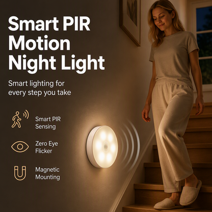 🔥LAST DAY! BUY 1 GET 1 FREE✨ | Just £7.99 only❤️‍🔥Magnetic Wireless LED Motion Sensor Night Light