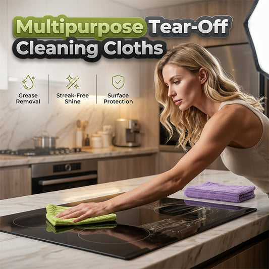 🫧LAST DAY SALE ONLY￡8.99! 🧽✨Multipurpose Reusable Tear-Off Cleaning Cloth Roll